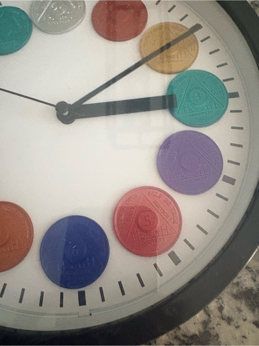 Recovery Wall Clock - Multicolor - Picture 3 of 5